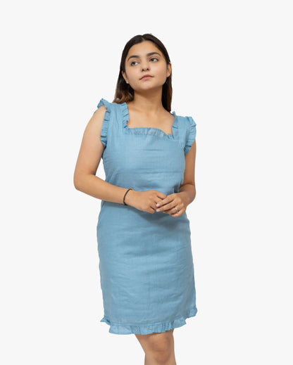 Linen Mini Dress