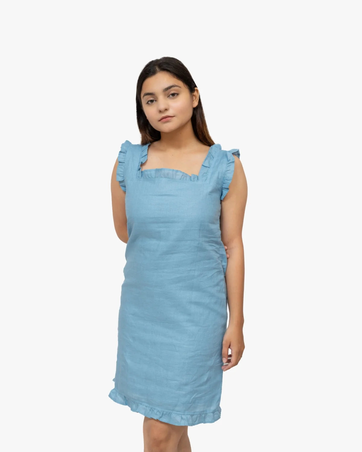 Linen Mini Dress