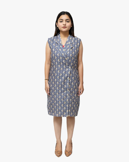 Oxford Linen Mini Dress