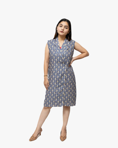 Oxford Linen Mini Dress