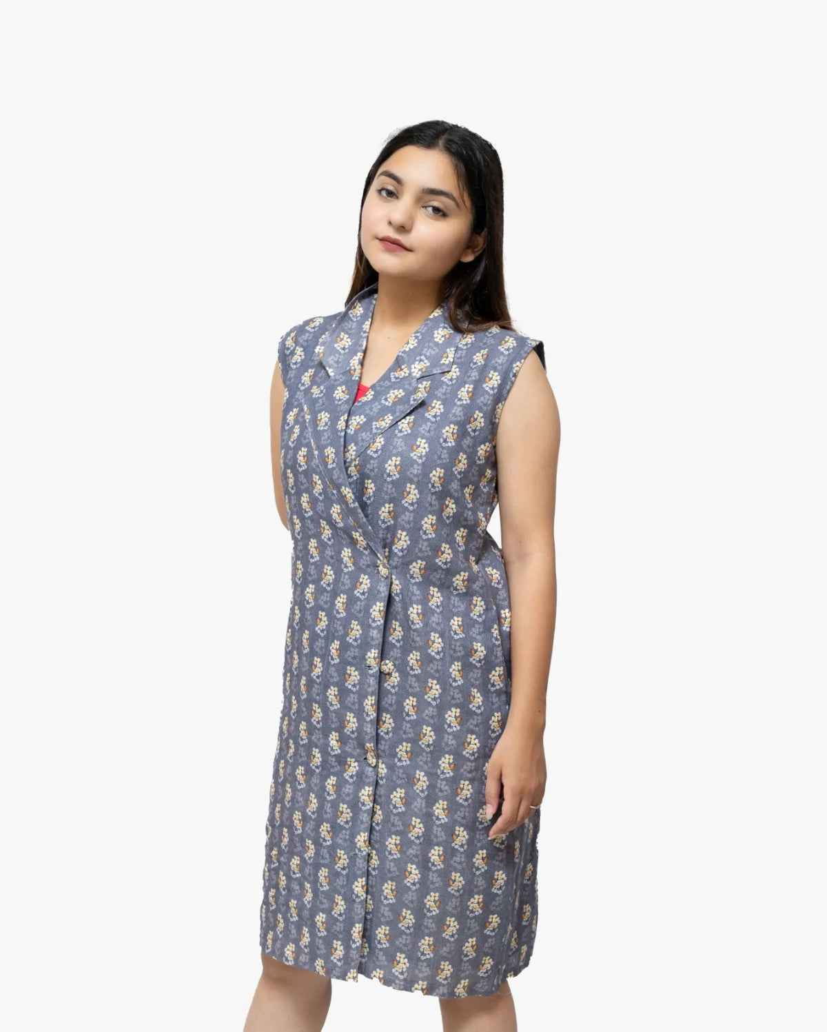 Oxford Linen Mini Dress