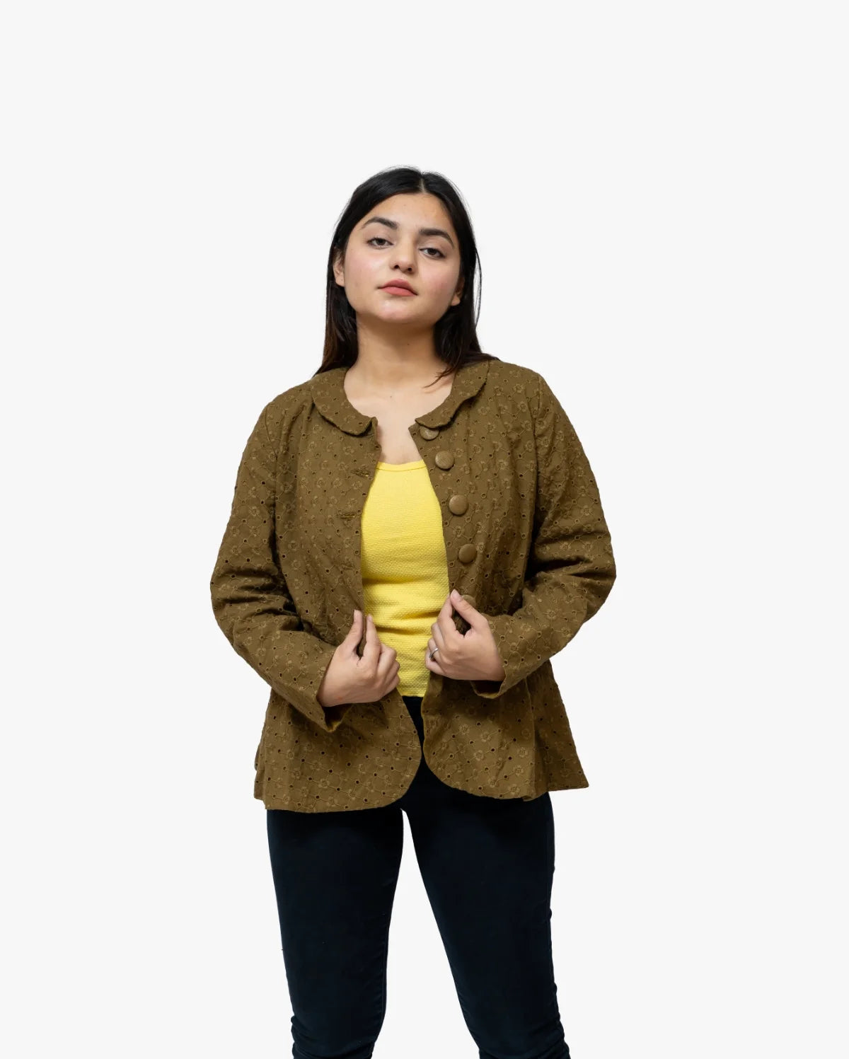 Double Breasted Cotton Jacket