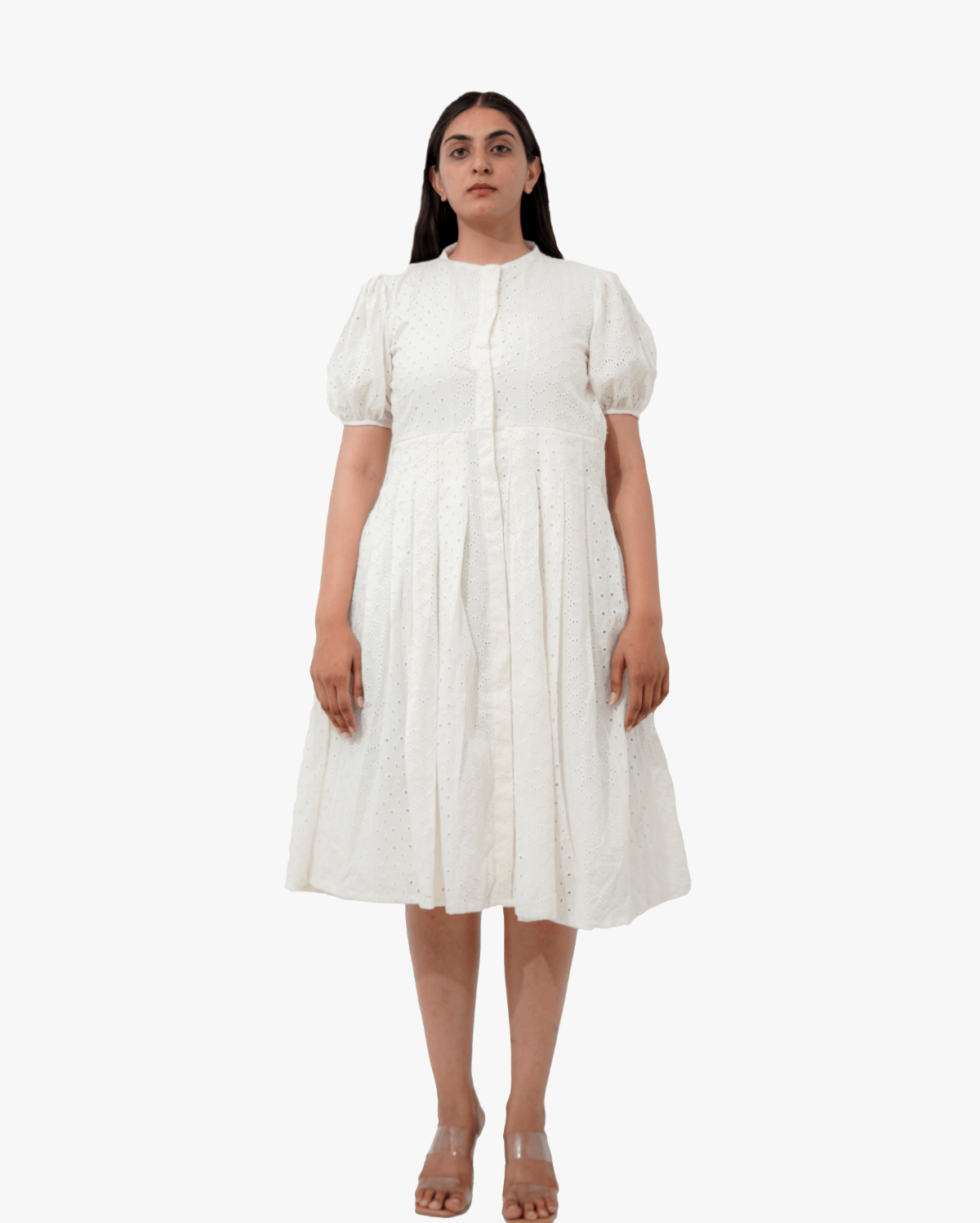 Embroidered Chikankari Dress