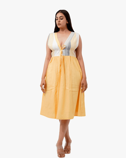 Cotton Midi Dress