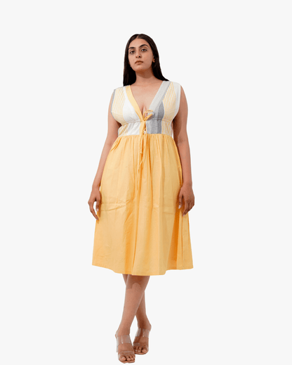 Cotton Midi Dress