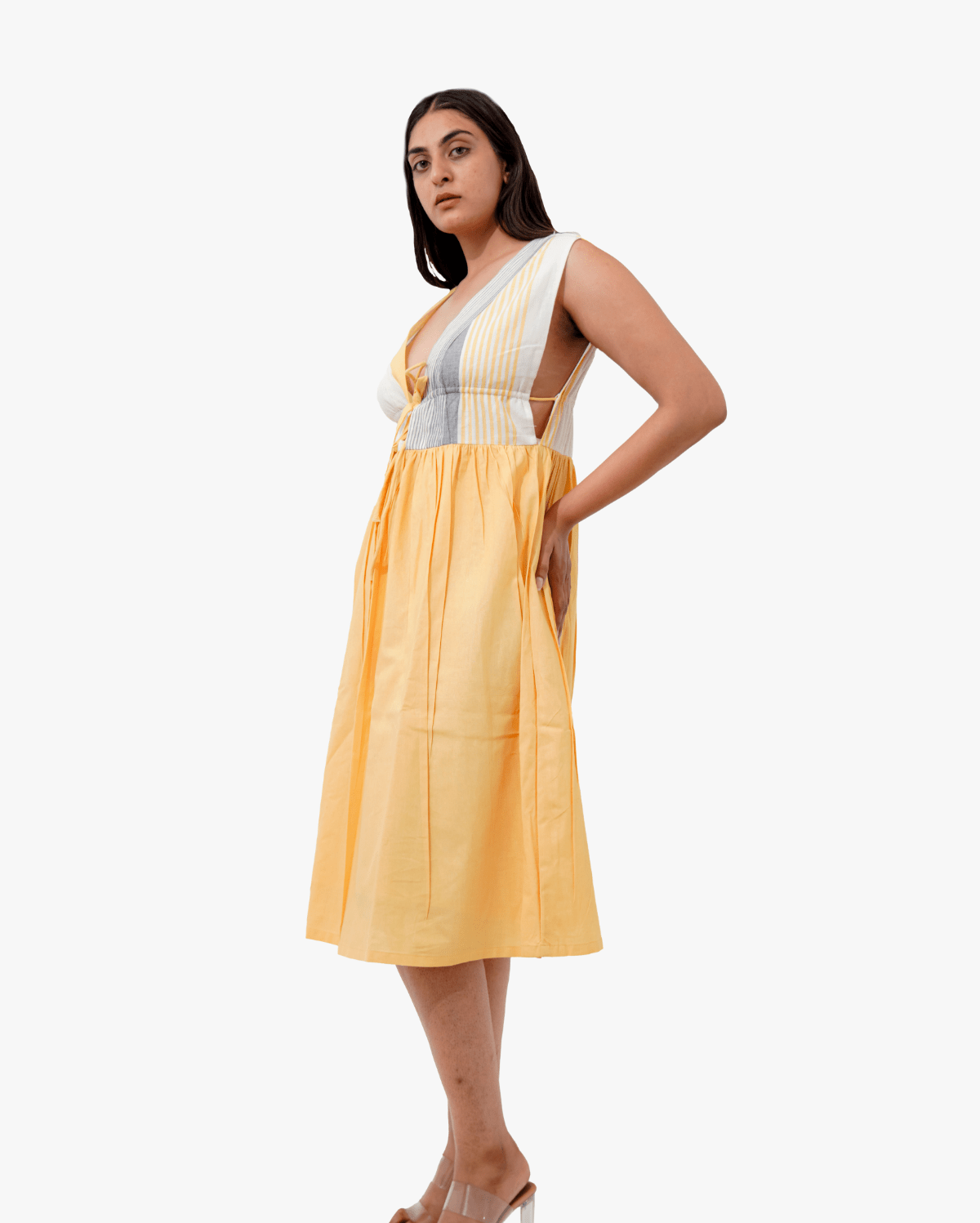 Cotton Midi Dress