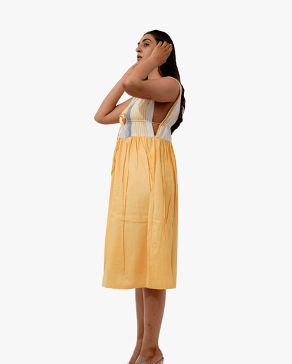 Cotton Midi Dress