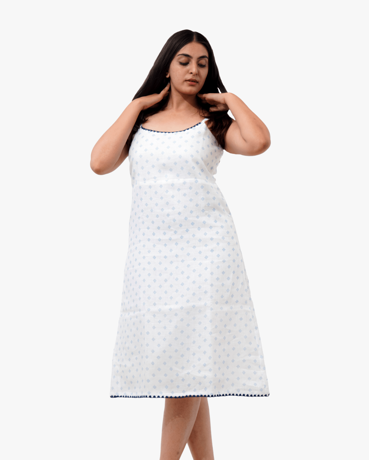 Linen Sable Mini Dress